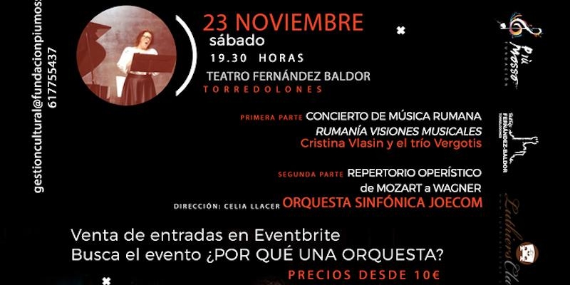 El teatro Fernández-Baldor de Torrelodones ofrece un nuevo concierto del ciclo Sinfónico con solistas