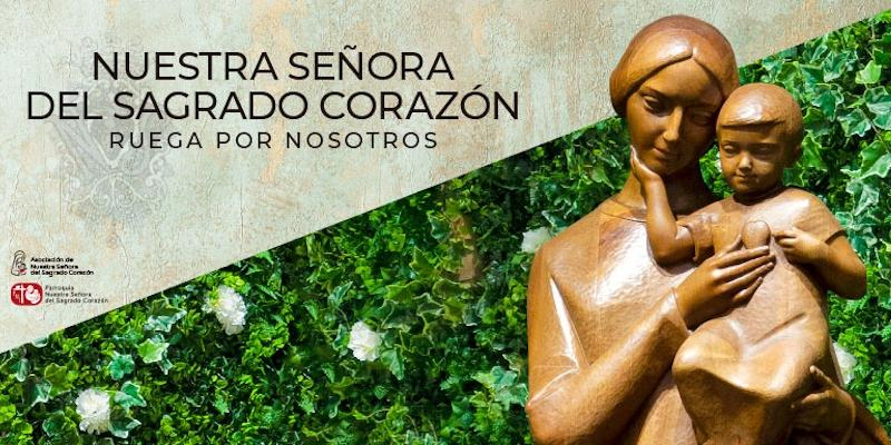 Nuestra Señora del Sagrado Corazón organiza numerosas actividades con motivo de su fiesta patronal