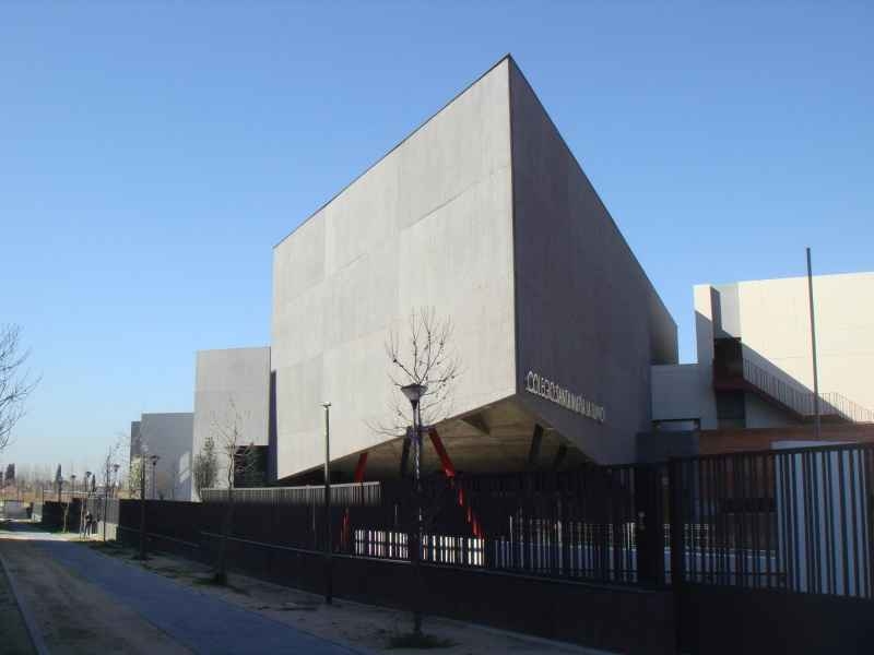 Visita de la Joven Orquesta Nacional de Holanda al colegio Santa María la Blanca de Montecarmelo