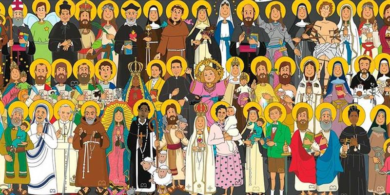 Nuestra Señora de la Estrella de Navalagamella celebra 'Holy Saints' con un concurso infantil de disfraces