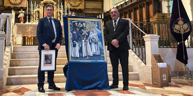 Manuel de la Encarnación, autor del cartel de Semana Santa de la Hermandad y Cofradía de “Los Gitanos”: «Ha sido una experiencia única e inolvidable»