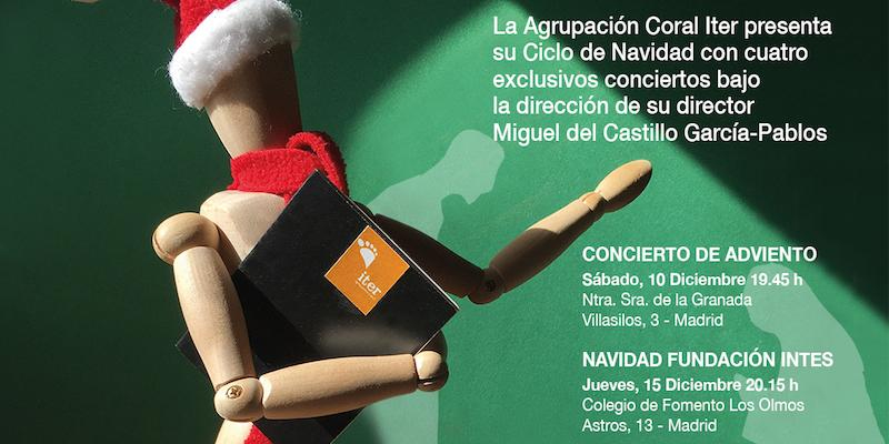 La Coral Iter presenta el programa de conciertos que ofrecerá este mes de diciembre en su ciclo de Navidad