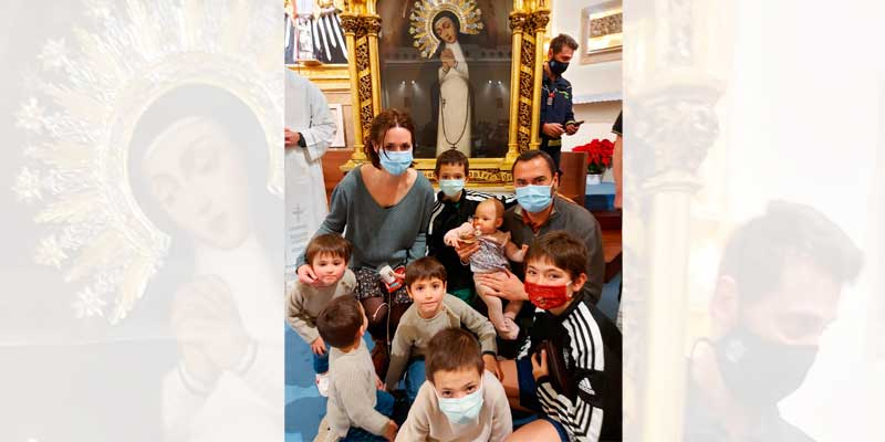 La Paloma se prepara para la Presentación: «Que sea su Madre, los acompañe y les haga conocer a su Hijo»