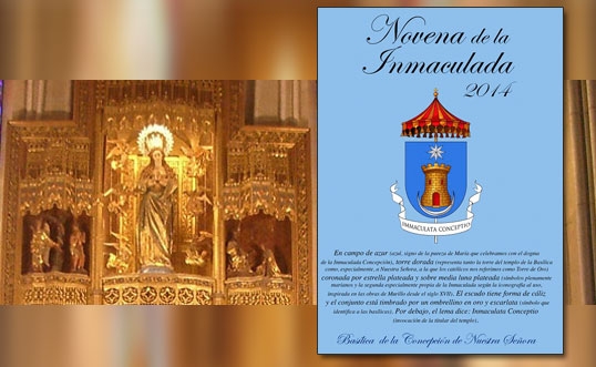 Novena a la Inmaculada en la Basílica de la Concepción de Goya