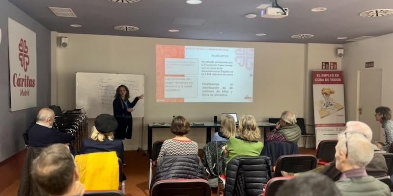 El Centro de Estudios Sociales de Cáritas Diocesana de Madrid acoge el taller 'Elaboración de la noticia II'