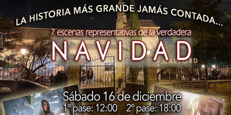 'La historia más grande jamás contada', fiesta de Navidad de Nuestra Señora del Carmen de Los Negrales