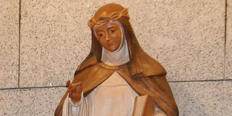 Santa Catalina de Siena recuerda la figura de la titular del templo en el marco de su fiesta patronal