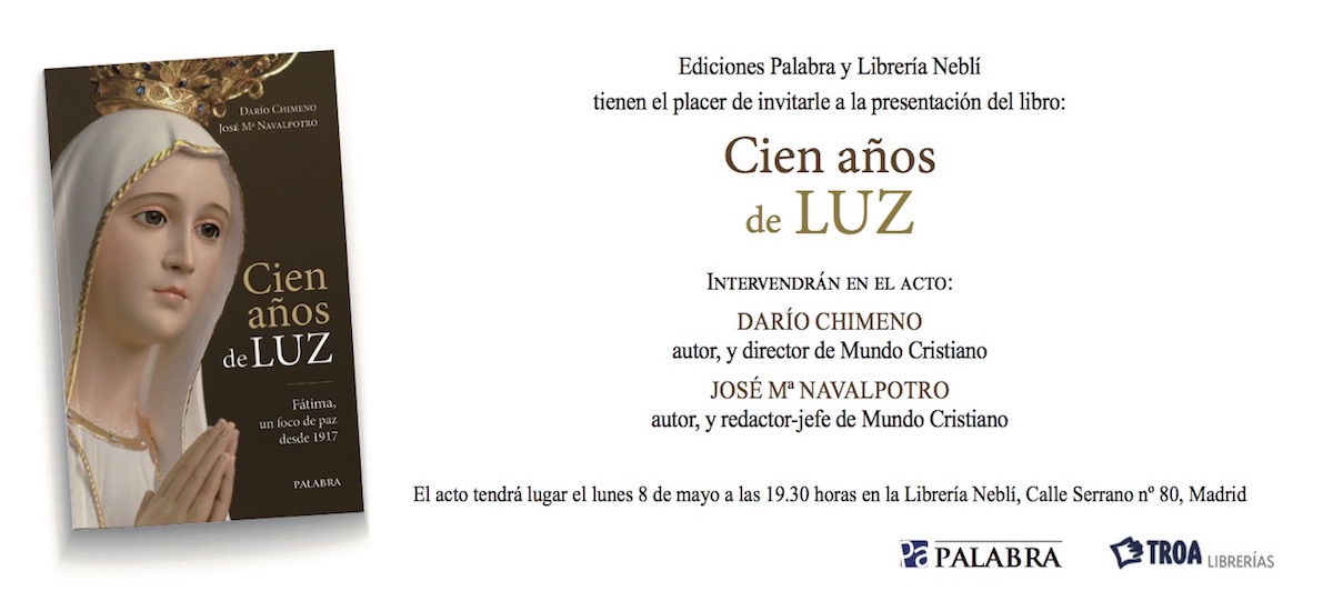 Ediciones Palabra presenta el libro 'Cien años de Luz'