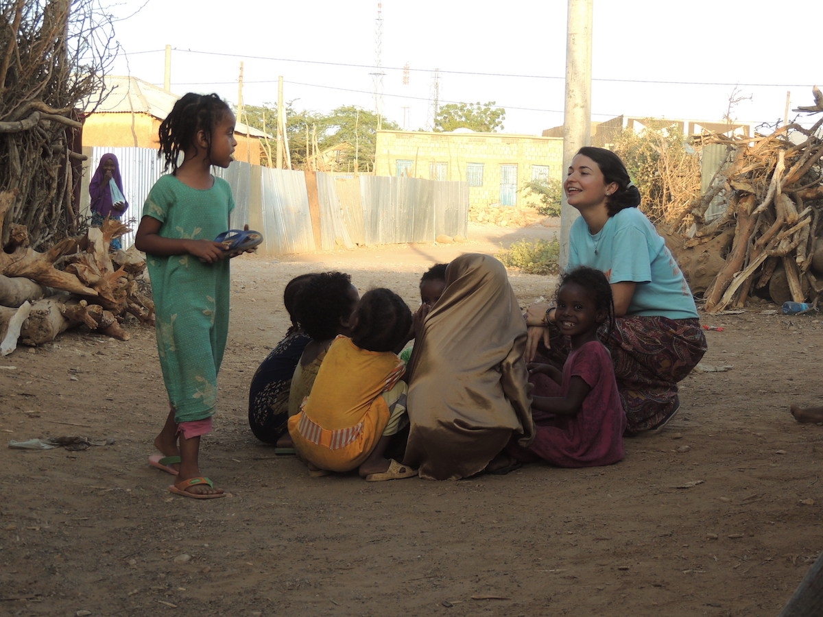 La misionera madrileña Belén Manrique participa en la presentación del Domund 2017