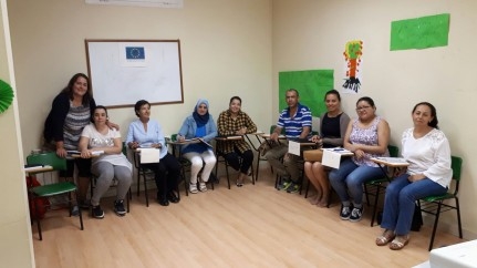 13 alumnos se preparan para formar parte del curso de Certificación Profesional de atención a personas dependientes en domicilio