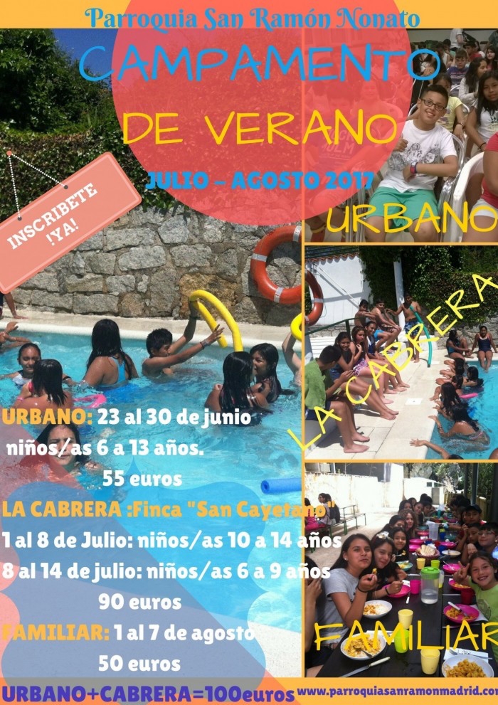 San Ramón Nonato ofrece distintos campamentos de verano