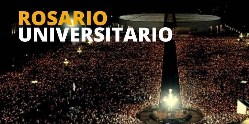 Jóvenes universitarios rezan este miércoles el rosario en honor a la Virgen de Fátima