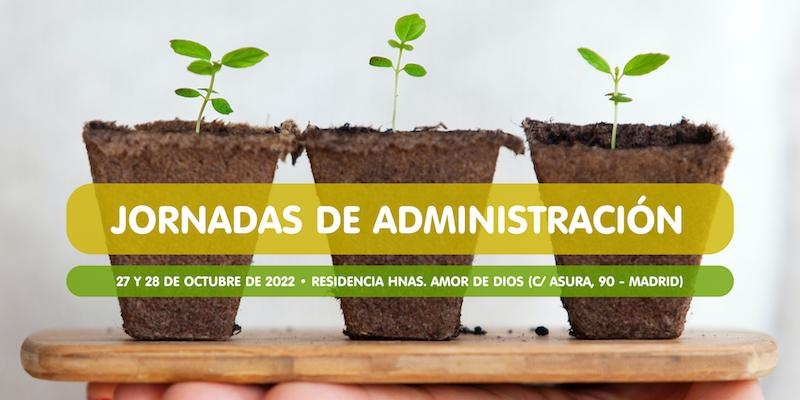 CONFER realiza en octubre sus primeras jornadas de administración de este curso pastoral 2022-2023