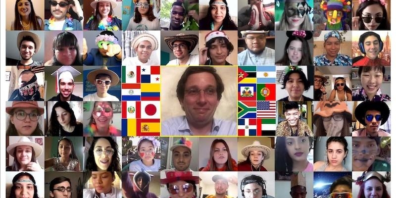 José Luis Martínez-Almeida a jóvenes de Scholas: Encabezad la revolución del conocimiento