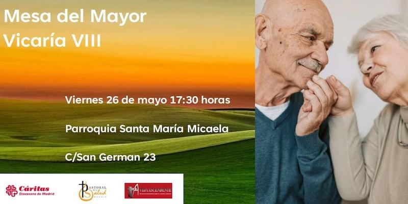 La Vicaría VIII pone en marcha la Mesa del Mayor «para ofrecer una atención integral tanto espiritual como humana»