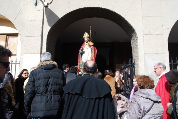 Canillas celebra las fiestas en honor a su patrono, san Blas