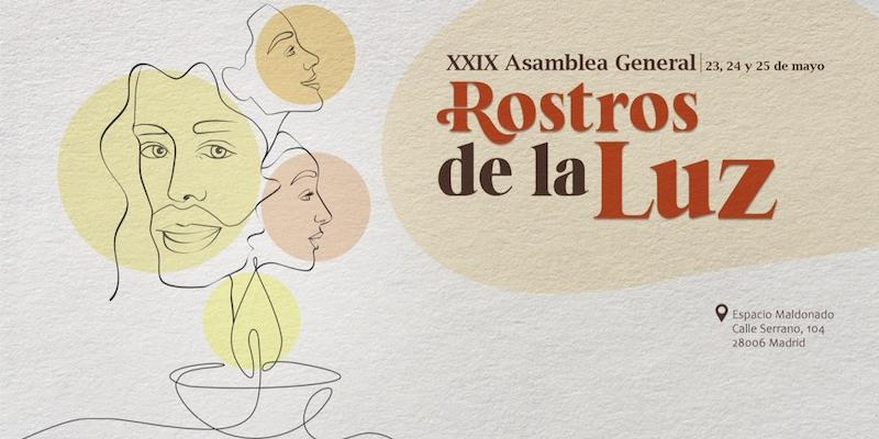 'Rostros de la Luz', lema de la XXIX Asamblea General de Superiores Mayores de la CONFER