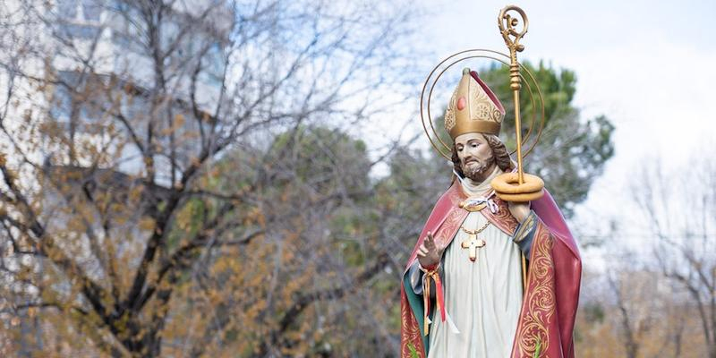 Santa Paula celebra su fiesta patronal inaugurando una novena en honor a san Blas, patrono de Canillas