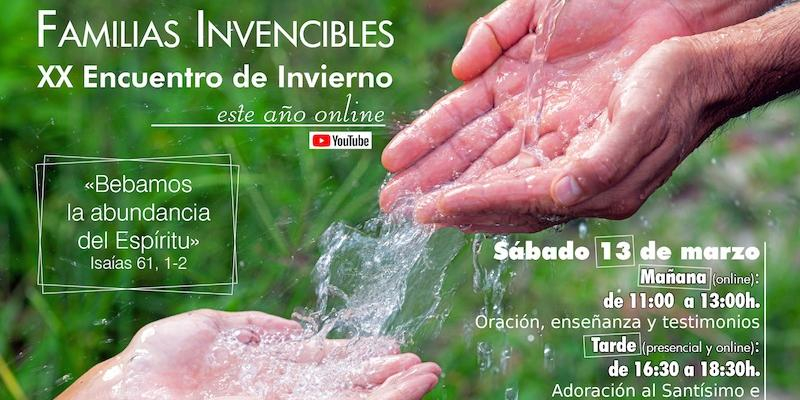 Familias Invencibles celebra en modalidad virtual su XX Encuentro de Invierno