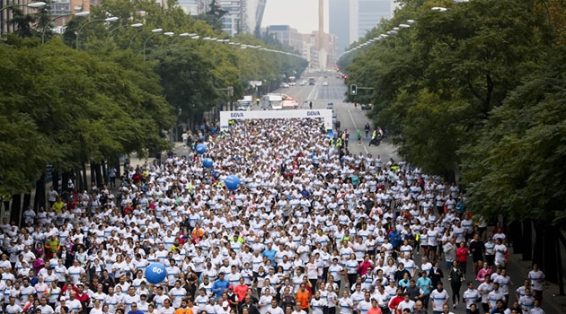 IX Carrera Solidaria de Cáritas Madrid bajo el lema «Corre y deja tu huella»