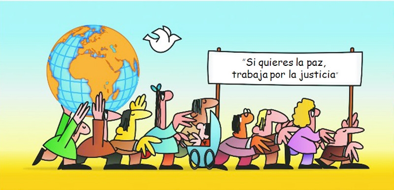 Nuestra Señora de las Angustias acoge los actos conmemorativos del 40º de la Comisión Diocesana de Justicia y Paz