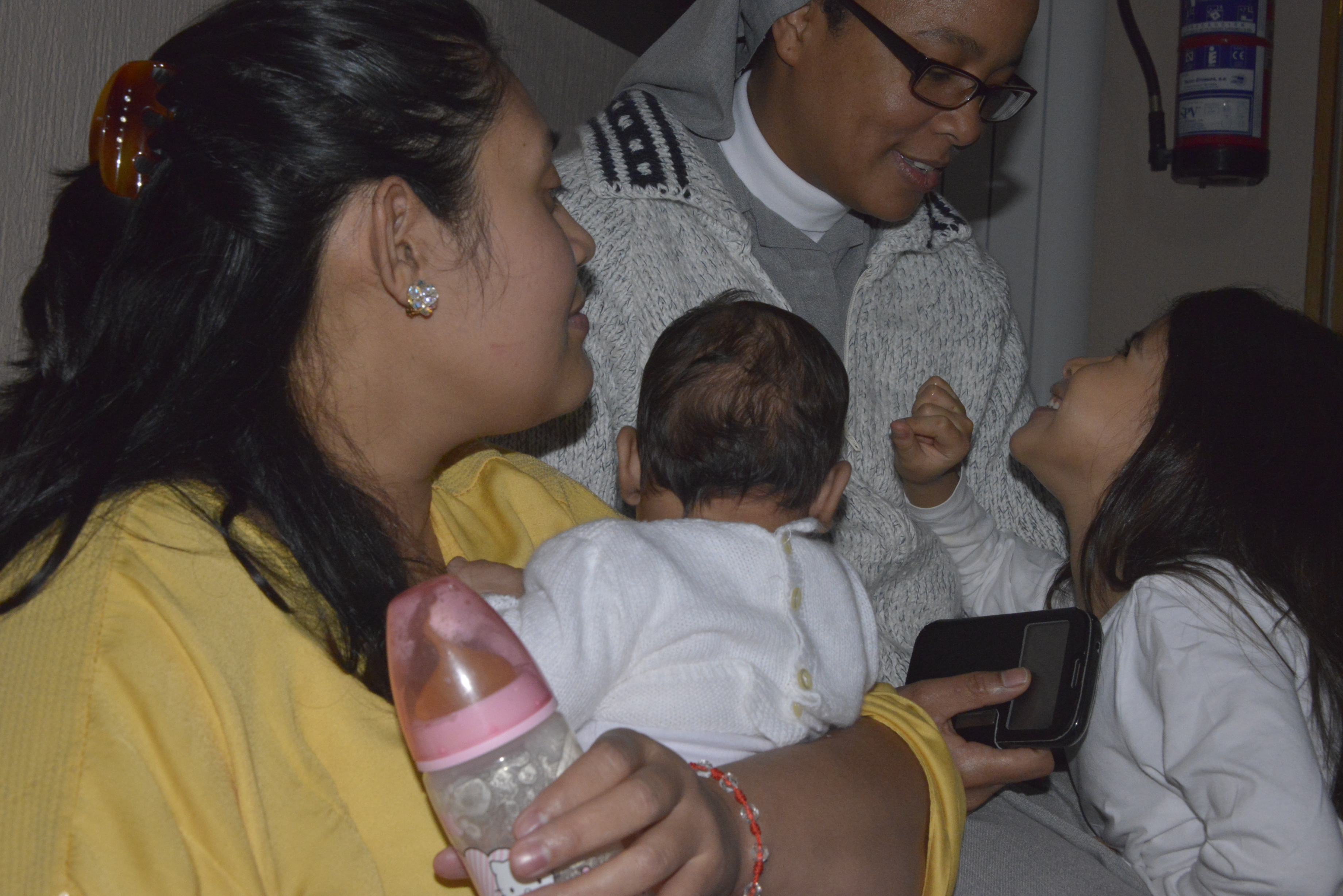 Cáritas Vicaría I visita el Hogar Santa Bárbara