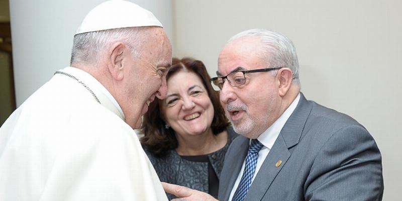 El Papa anima a José Luis Mendoza a «seguir adelante con los proyectos y sosteniendo a la Iglesia»