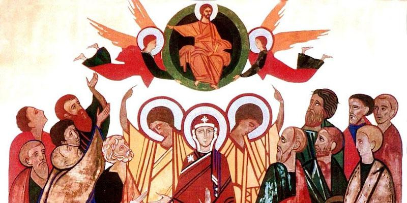 Las Hermanitas del Cordero celebran una vigilia en la víspera de la Ascensión del Señor