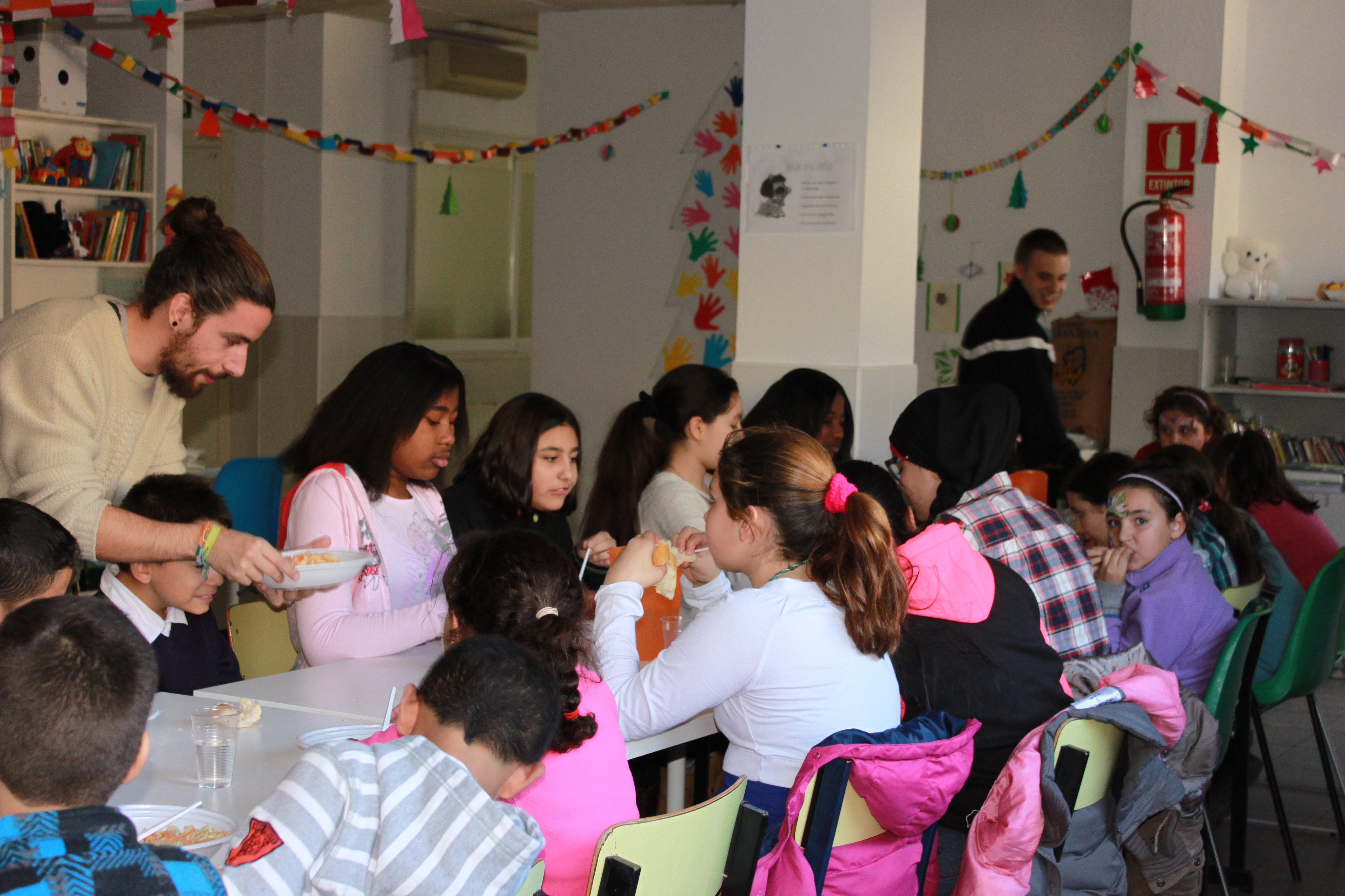 Comienzan las colonias urbanas de Navidad en Cáritas Madrid