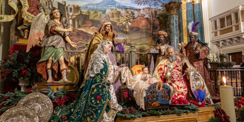 El voluntariado cultural 'Spiritus Artis' de San Ginés organiza para esta Navidad rutas y visitas guiadas a belenes