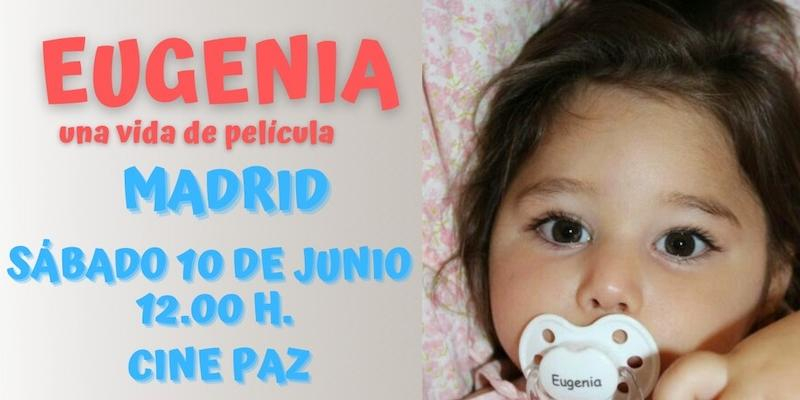 'Eugenia, una vida de película' vuelve a Madrid a beneficio de niños con parálisis cerebral