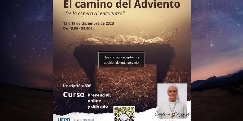 La hermana Carolina Blázquez imparte en San Dámaso el curso 'El camino del Adviento'