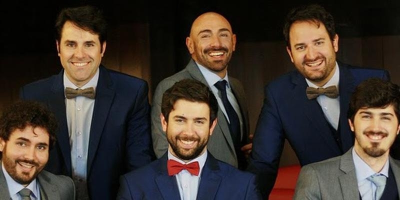 Los 6 Tenores ofrecen un concierto de Navidad en Nuestra Señora Flor del Carmelo