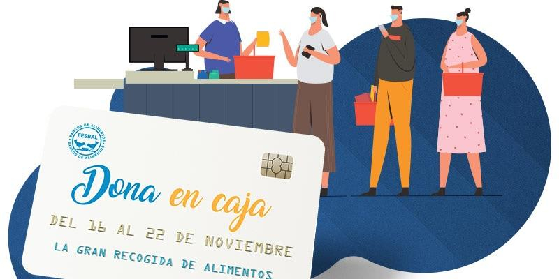 La Fundación Banco de Alimentos de Madrid realiza la Gran Recogida con nuevas formas de donar y más segura