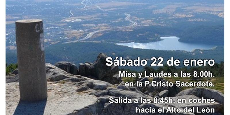 Cristo Sacerdote organiza una nueva salida dentro de su actividad mensual 'Cristo Montañote'