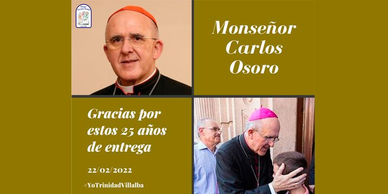 Madrid felicita al arzobispo por sus bodas de plata episcopales