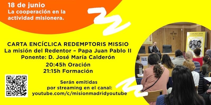 José María Calderón imparte un curso de formación sobre la misión organizado por la Delegación episcopal de Misiones