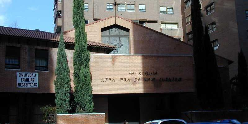 El vicario episcopal de la VIII celebra una Misa en Nuestra Señora de las Fuentes en la festividad del Bautismo del Señor