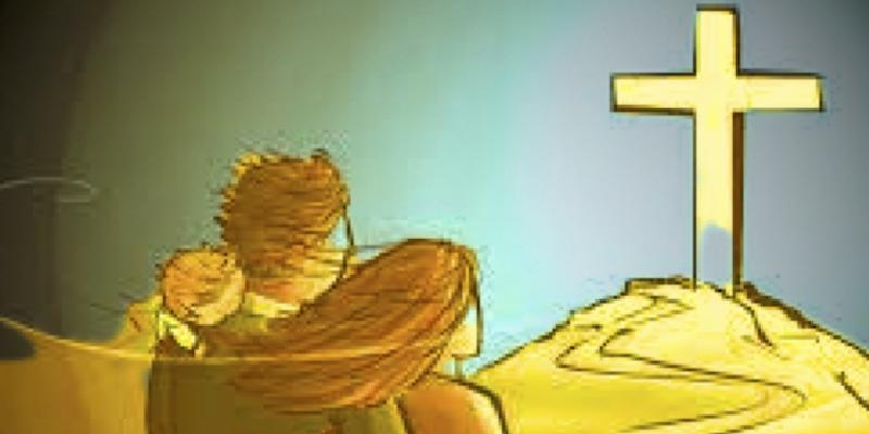 Cristo Sacerdote anima a participar en una Pascua de familias durante la Semana Santa