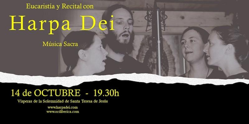 Santa Teresa de Jesús y San José celebra la fiesta de la titular del templo con una Misa animada por Harpa Dei