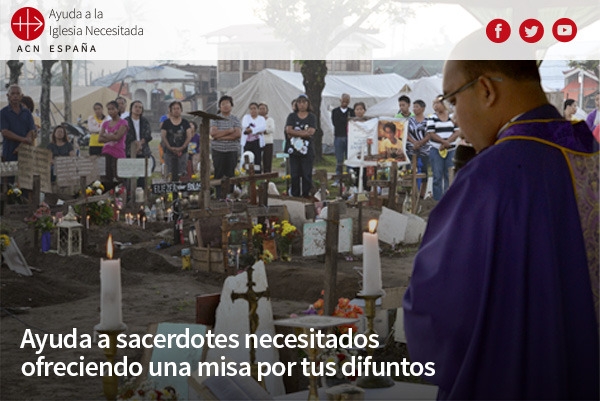 AIN celebra una Misa por sus difuntos en la parroquia de San Agustín