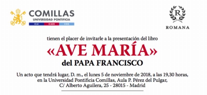 El cardenal Osoro interviene en la presentación del libro 'Ave María del Papa Francisco'