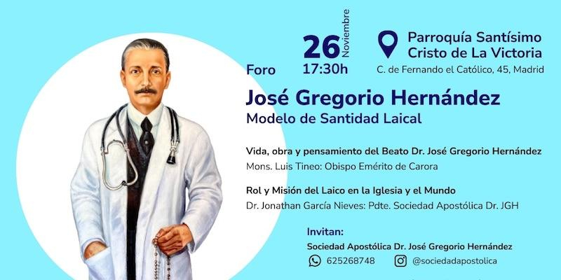 Santísimo Cristo de la Victoria ofrece este viernes un foro sobre la figura del beato José Gregorio Hernández
