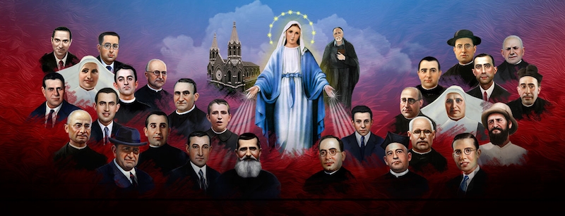 La basílica de la Milagrosa conmemora el aniversario de la beatificación de los mártires de la Familia Vicenciana