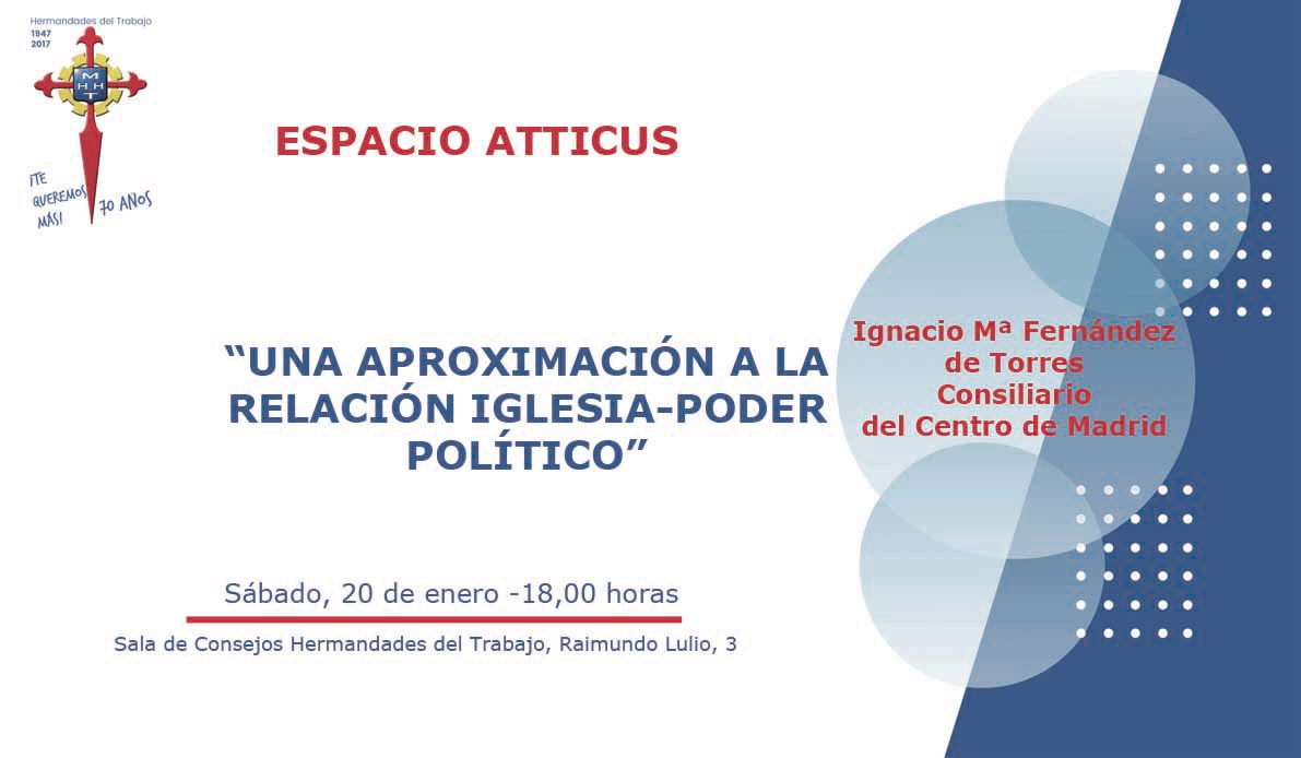 El consiliario de Hermandades imparte una charla en el Espacio Atticus