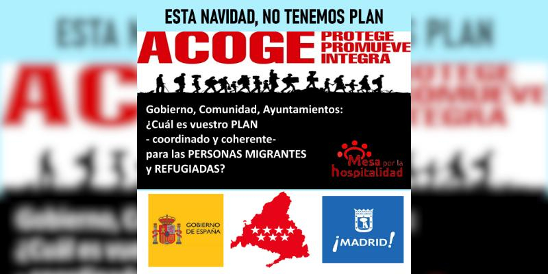 La Mesa por la Hospitalidad denuncia falta de colaboración entre las administraciones públicas en el campo de la acogida