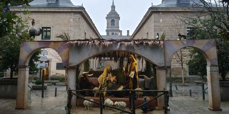 El belén monumental de San Lorenzo de El Escorial estrena ubicación del portal tras ser declarado fiesta de interés turístico
