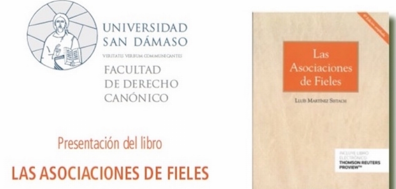 El cardenal Sistach presenta su libro 'Las Asociaciones de Fieles' en la Universidad San Dámaso