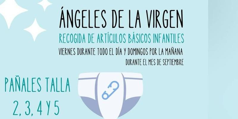 La acción social de la Hermandad Jesús ''El Pobre'' y Dulce Nombre pone en marcha la campaña “Ángeles de la Virgen” «para ayudar a bebés y niños en situación de vulnerabilidad»