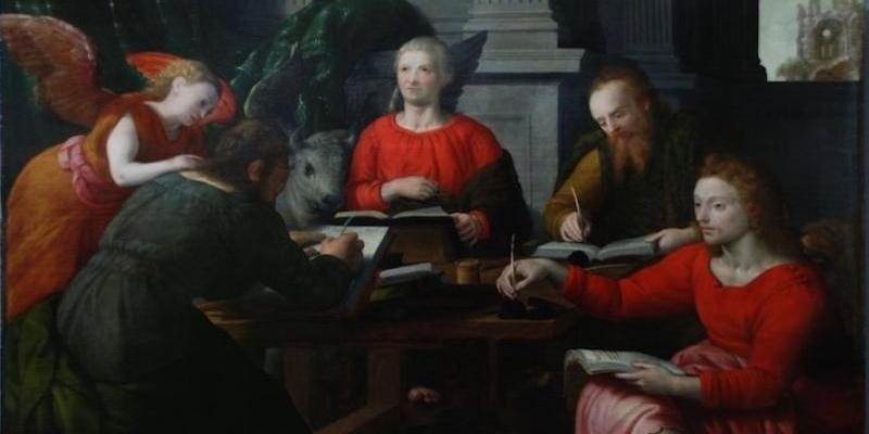 San Marcos recupera una tabla flamenca restaurada por el Taller diocesano Nuestra Señora de la Almudena